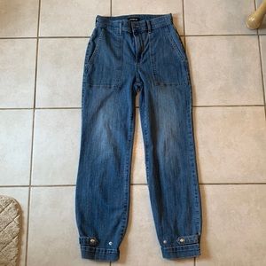 Express 00 Regular Blue Jeans